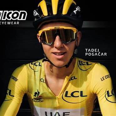 Tadej Pogacar Fietsbril